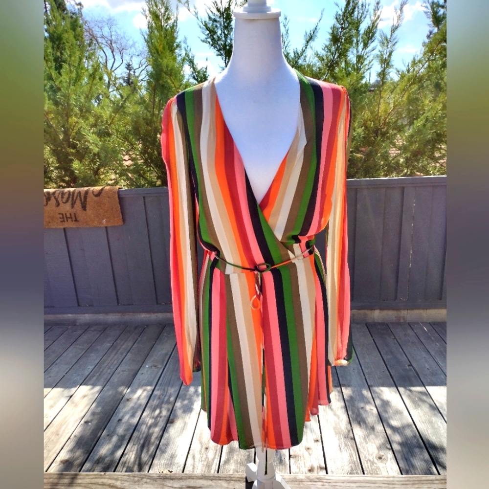 Reformation size Large wrap-dress